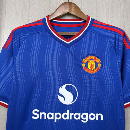 2026-27 Manchester United Auswärtstrikot Blau S-4XL