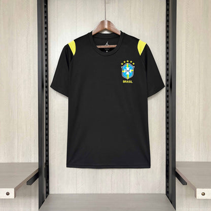 2026 Brazil Training Kit Black Jersey S-XXL