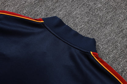 2026-27 Barcelona Blue Full Zip Training Suit Adults Or Children