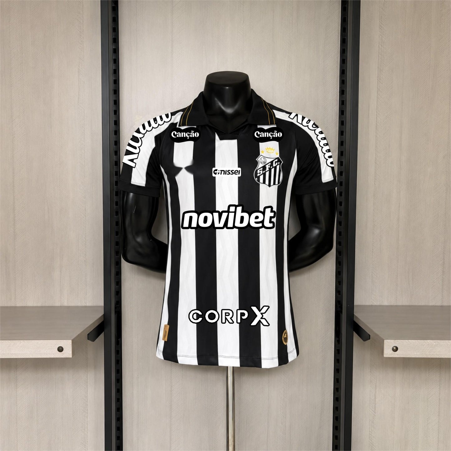 2026-27 Santos Away All Sponsors Player S-4XL