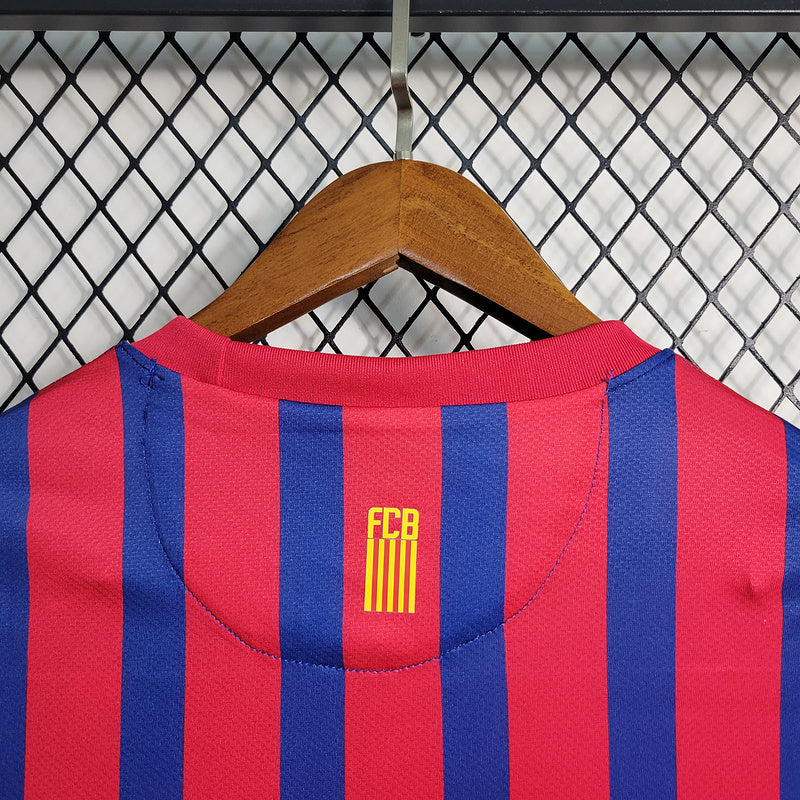 2011-12 Barcelona Home Retro S-XXL