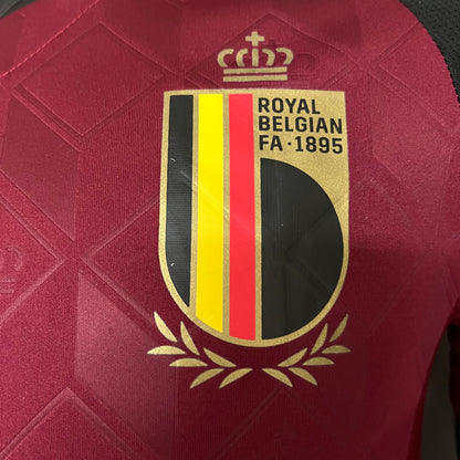 2024-25 Spieleredition Belgien Heimtrikot S-XXXL