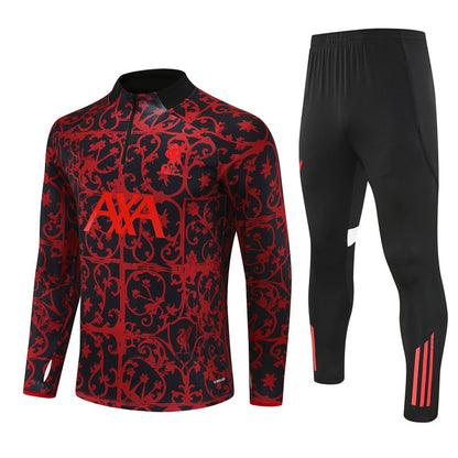 Conjunto de entrenamiento rojo del Barcelona 2024-25 (tallas S-2XL)