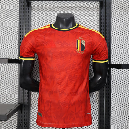2026 Belgium home Long Sleeve Player S-2XL