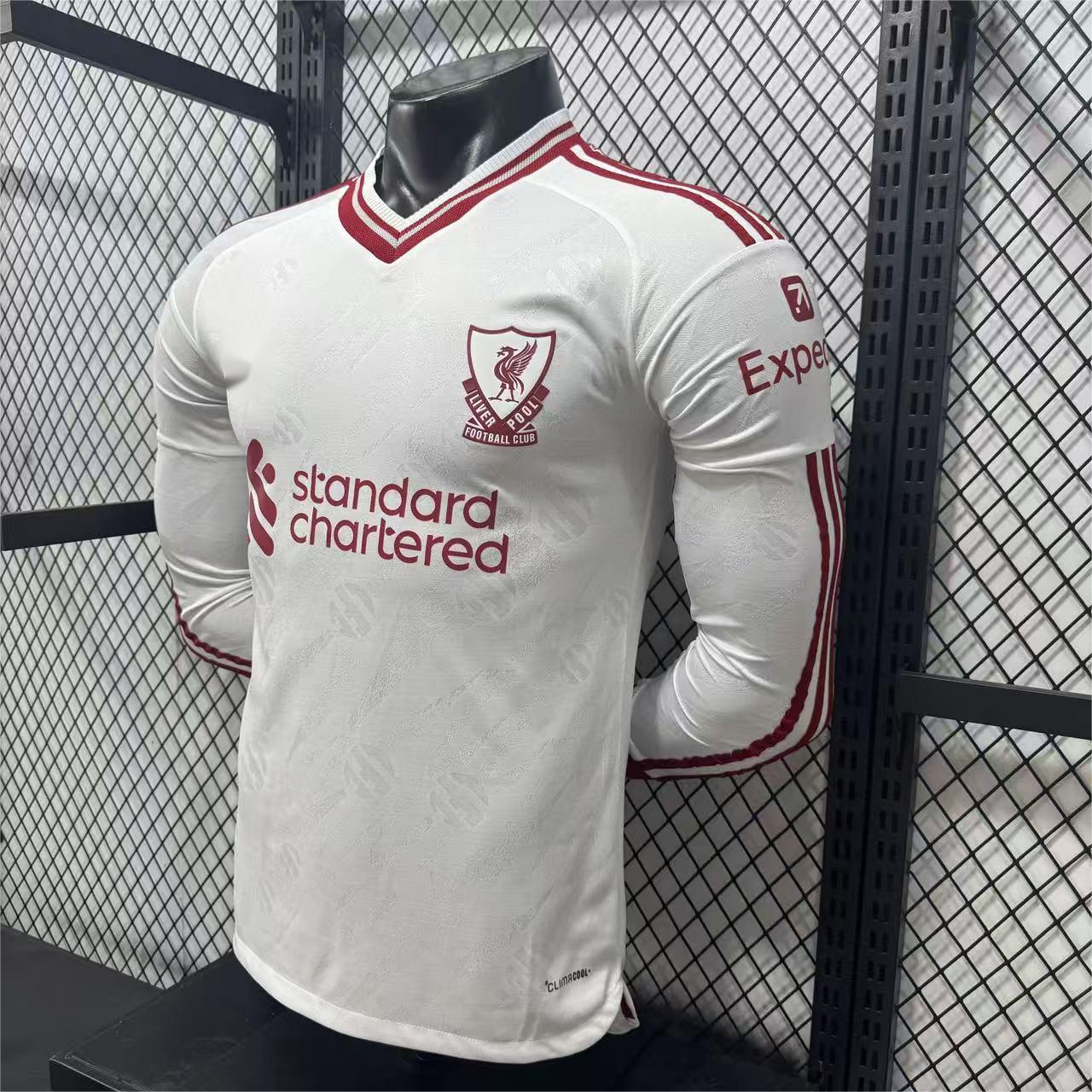 2026-27 Liverpool Away Long Sleeved Player S-3XL