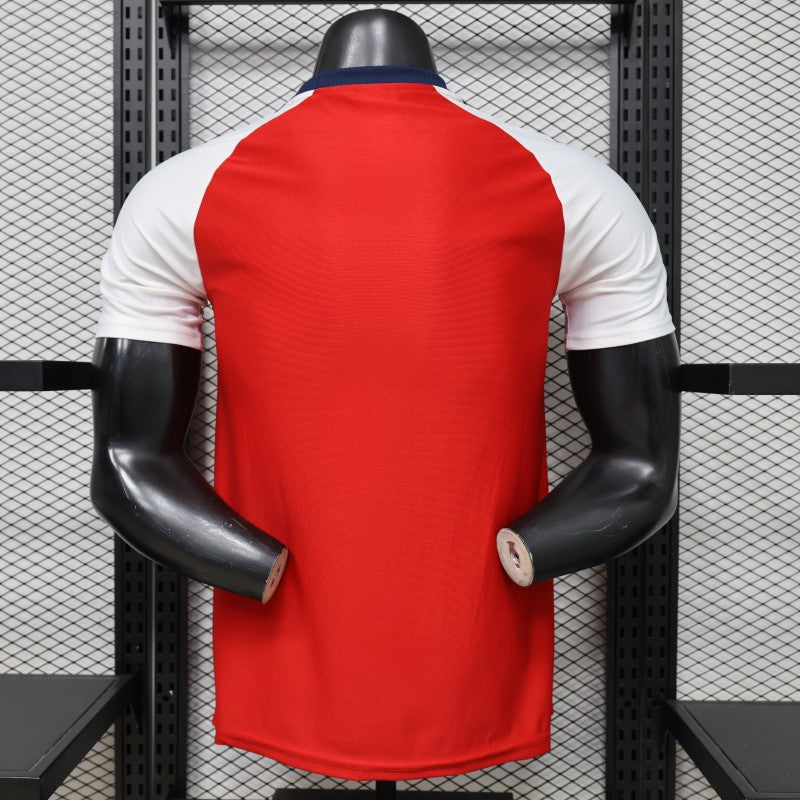 2026-27 Arsenal Originals Red with White Raglan Sleeve Home Player S-3XL