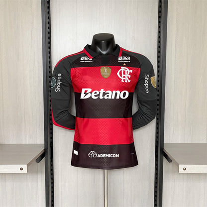 2026-27 Flamengo Home All Sponsors long-Sleeved Player S-3XL