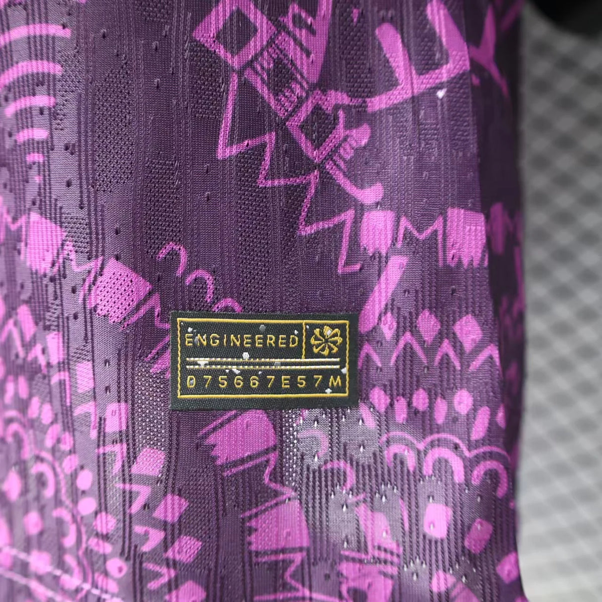 2026-27 Morado París con patrón tribal Jugador especial S-3XL