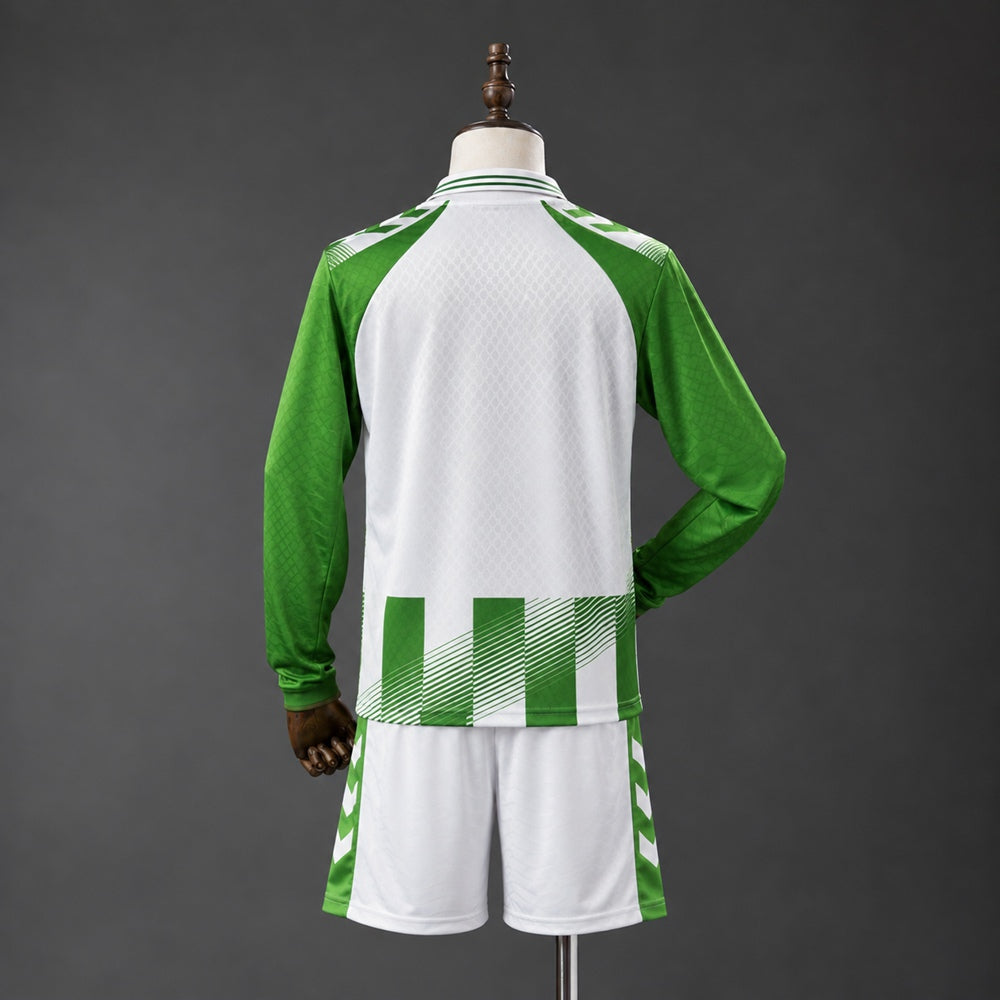 2026-27 Real Betis Home Long Sleeve Kids Size 16-28