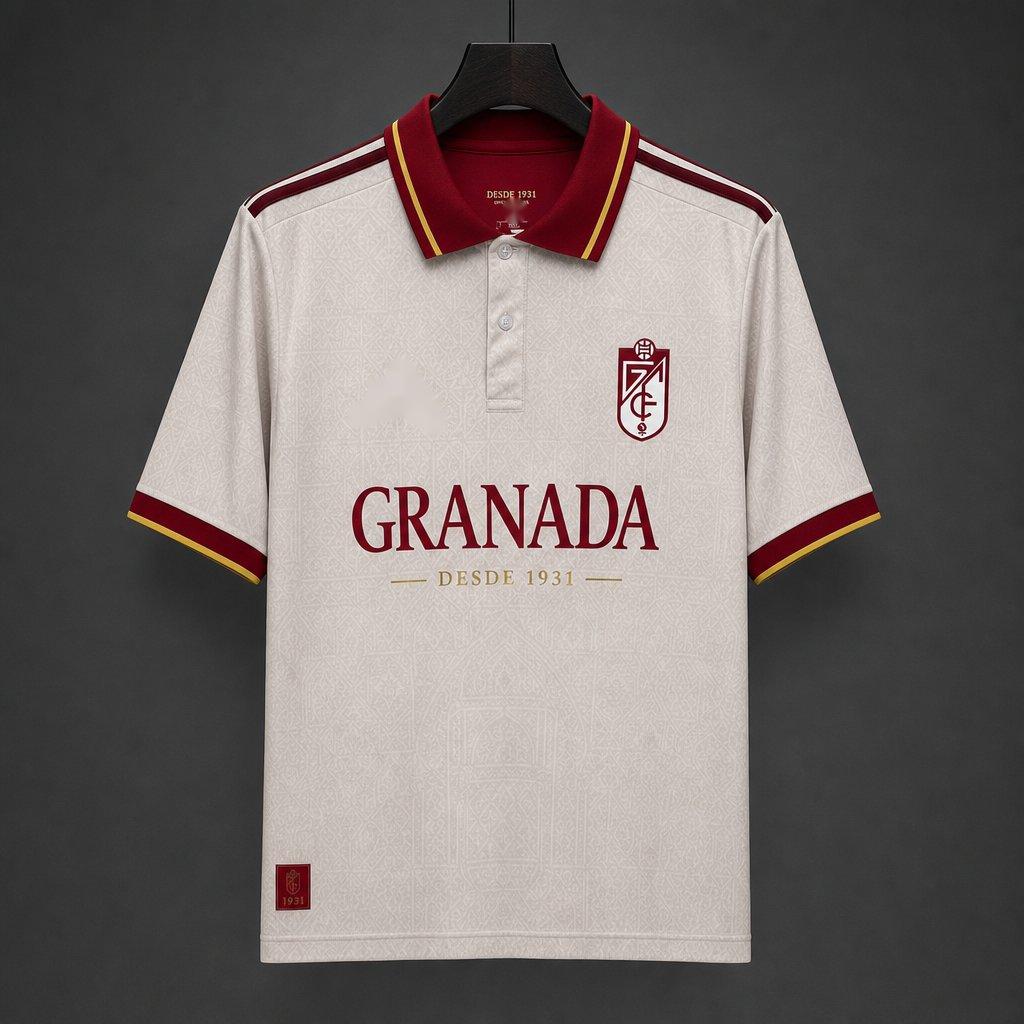 2026-27 Granada CF 95th Anniversary Polo Special Edition S-4XL