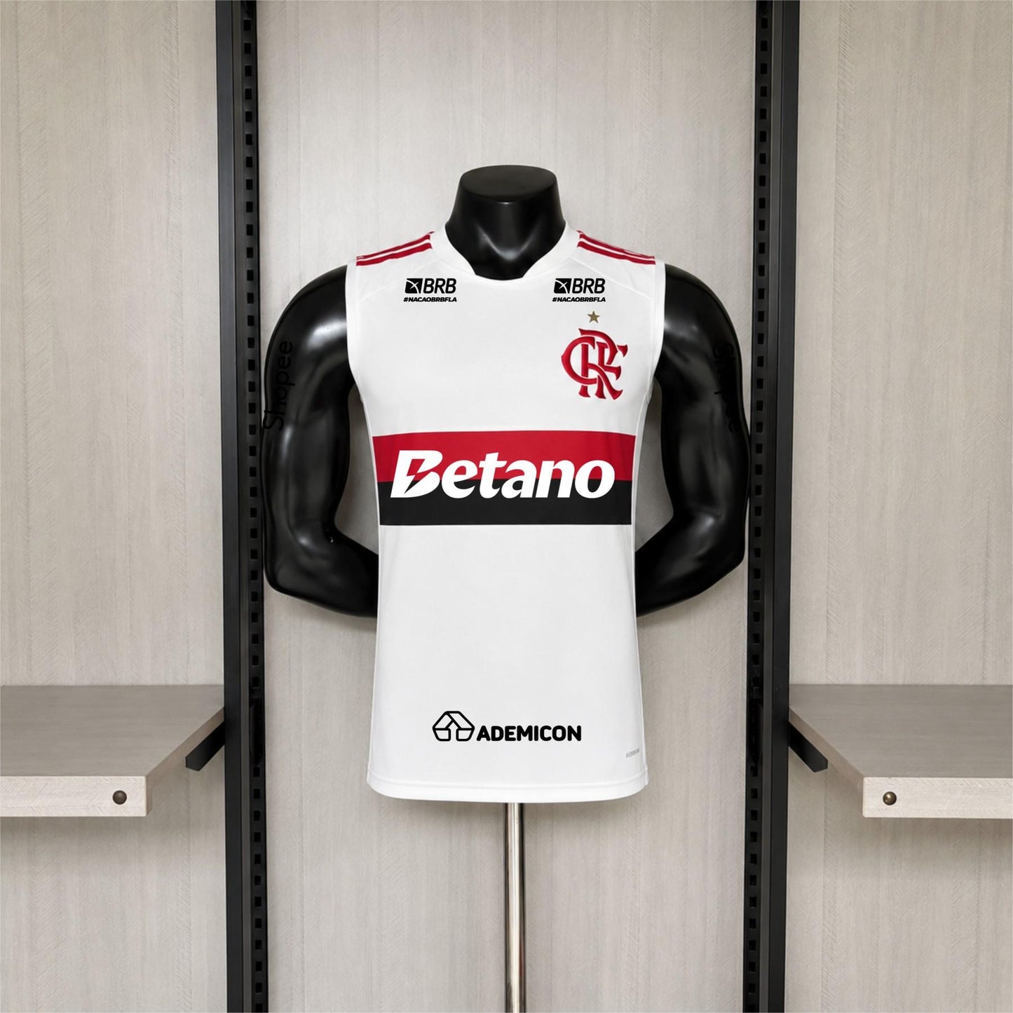 2026-27 Flamengo Away All Sponsors Vest S-4XL