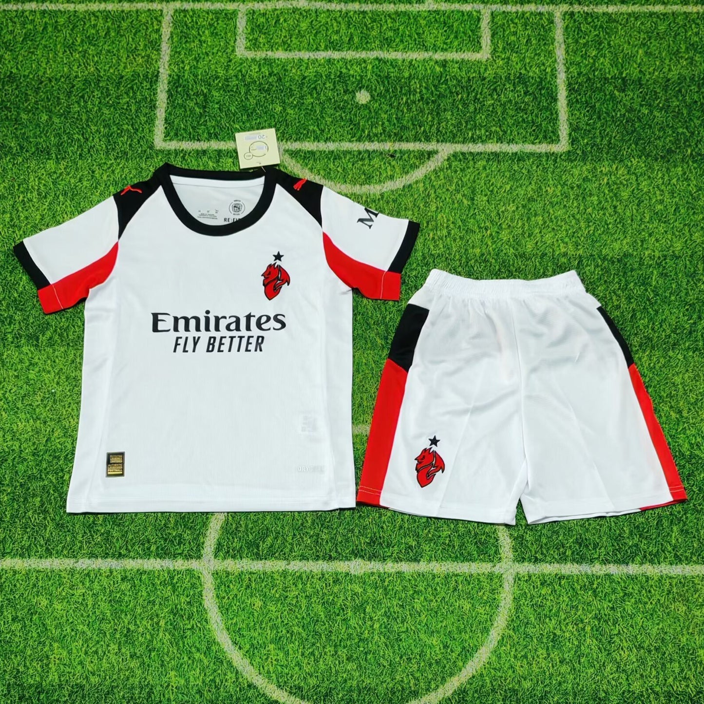 2024-25 AC Milan Visitante NIÑOS 16-28
