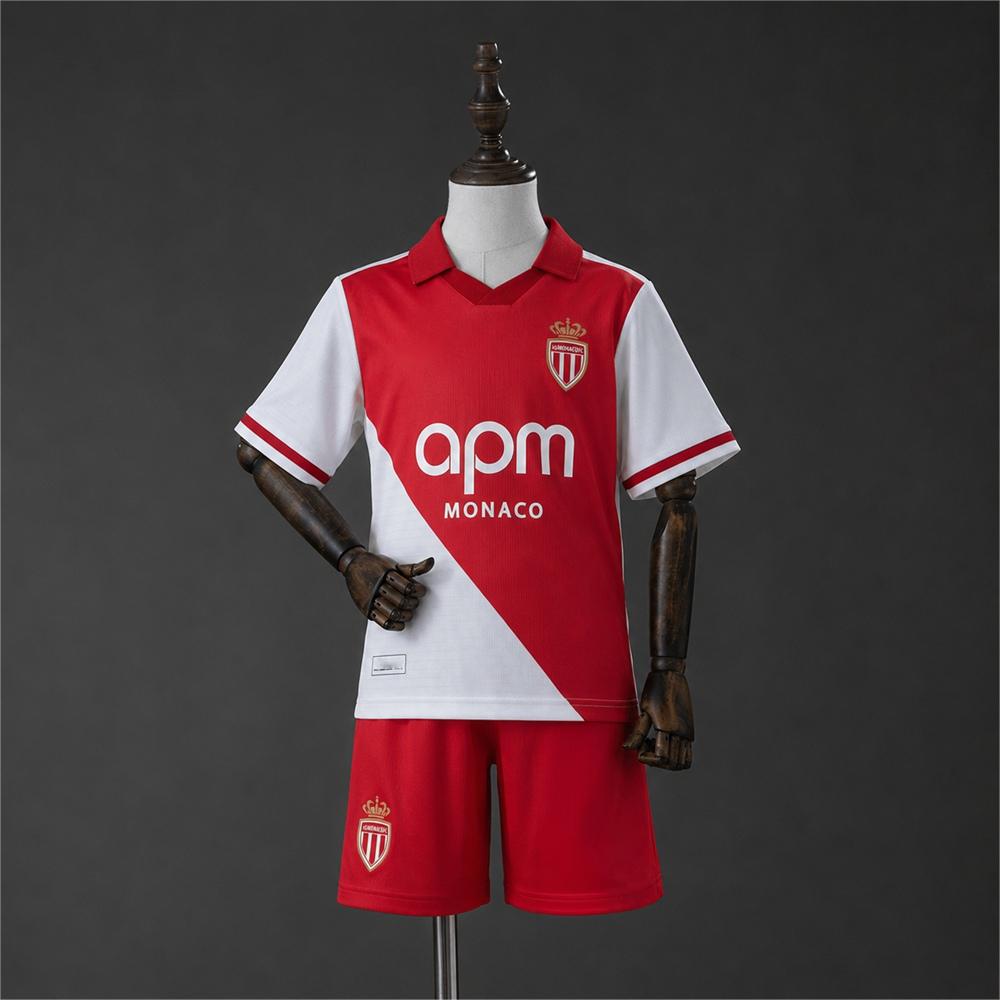 2026-27 Monaco Heimtrikot Kinder 16-28