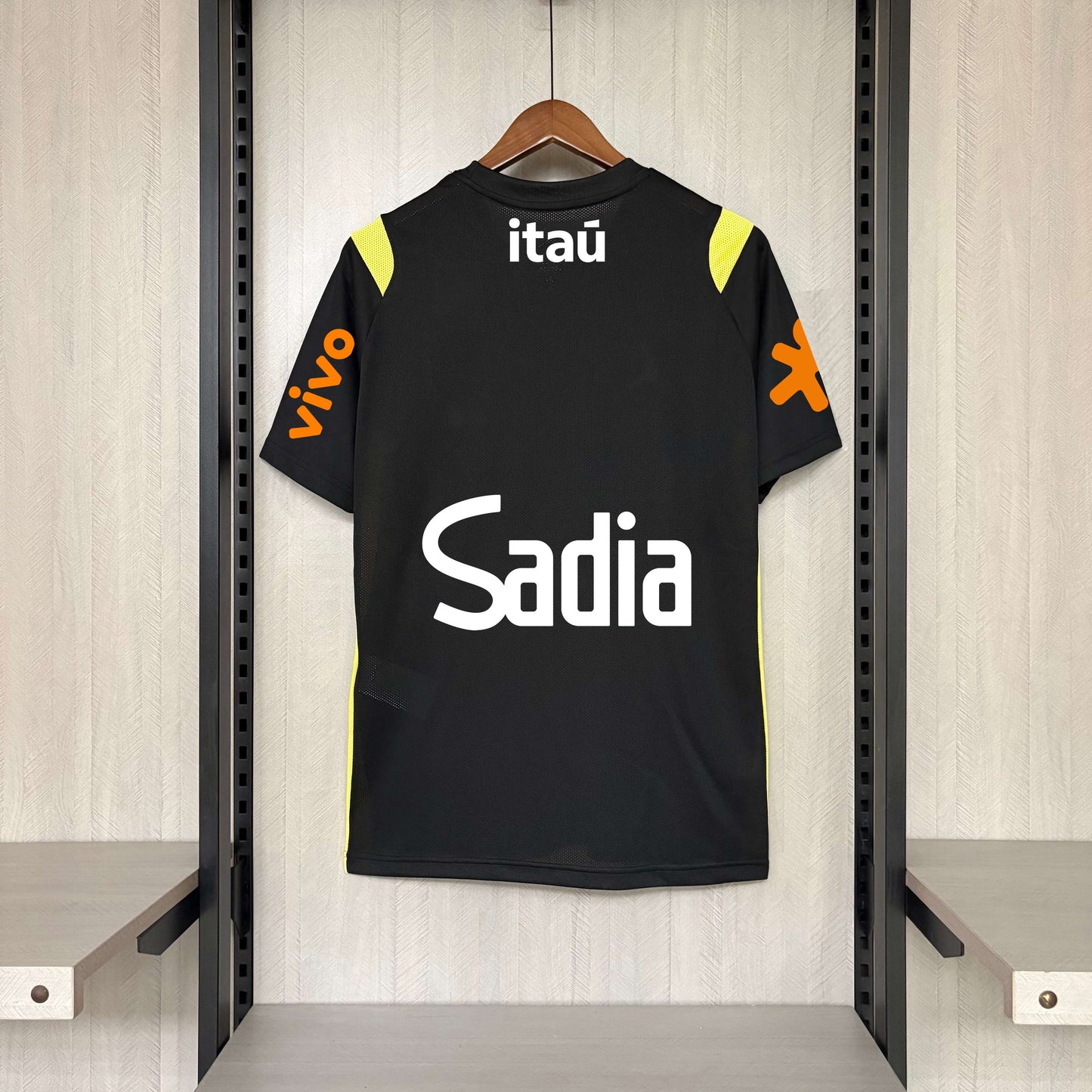 2026 Brazil Training Kit Black All Sponsors S-XXL
