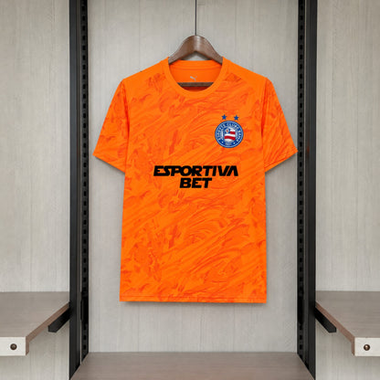 2026 Bahia Goalkeeper Orange All Sponsors S-2XL