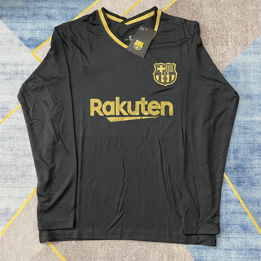 2020-21 Barcelona Away Retro Long Sleeve S-2XL