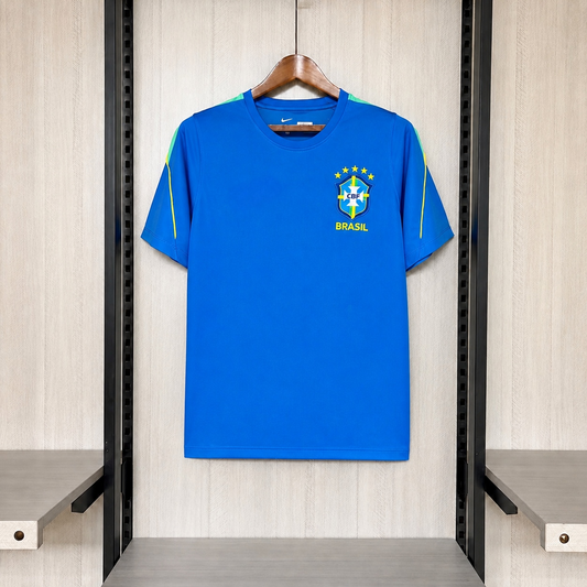 2026 Brazil Trainning Blue Jersey S–4XL