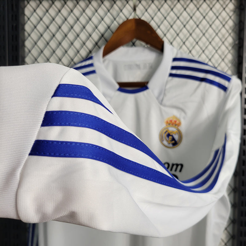 10-11 Real Madrid Home Retro Long Sleeve S-XXL