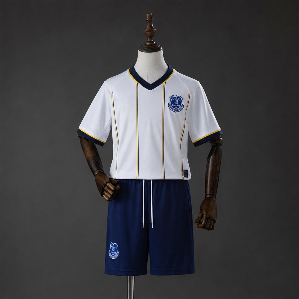 2026-27 Everton Auswärts Weiß Kinder Größe 16-28