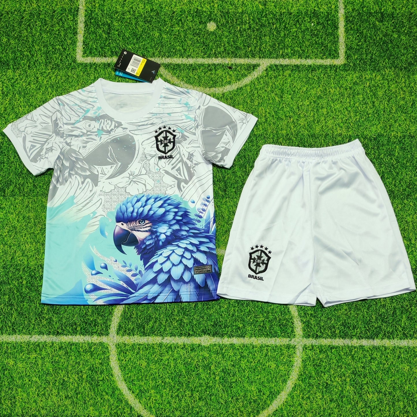 2024-25 Brasil Visitante TALLA NIÑOS 16-28