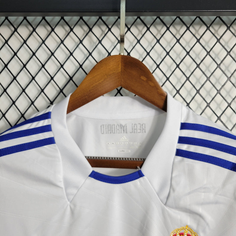 10-11 Real Madrid Home Retro Long Sleeve S-XXL