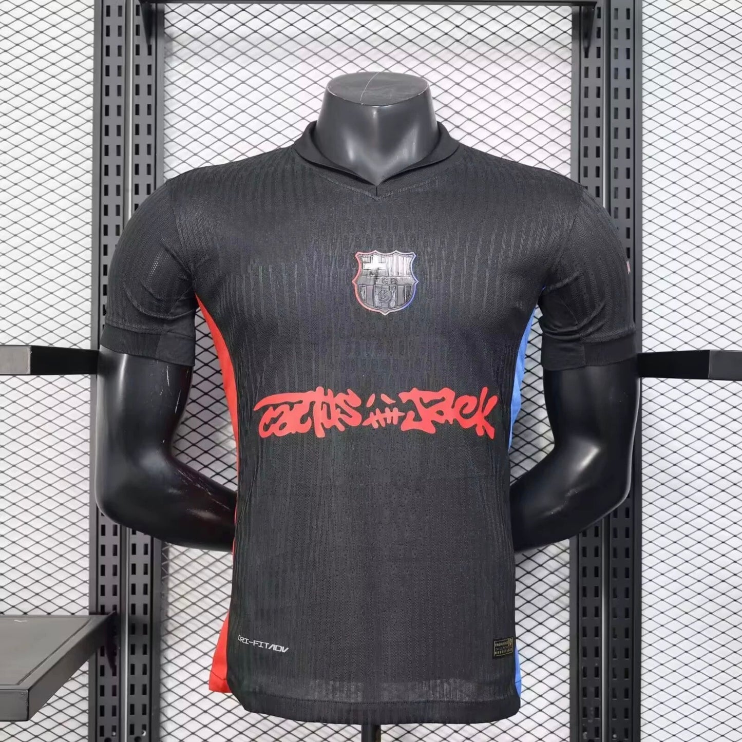 2025-26 Barcelona Travis Scott Away Player S-4XL