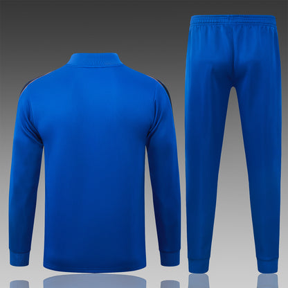 2026 France Color Blue Full Zip Training Suit Adults Or Children