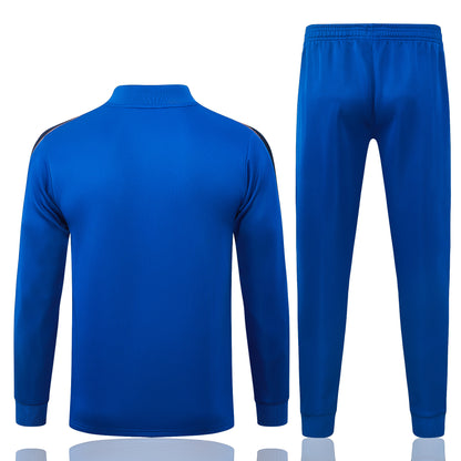 2026 France Color Blue Full Zip Training Suit Adults Or Children