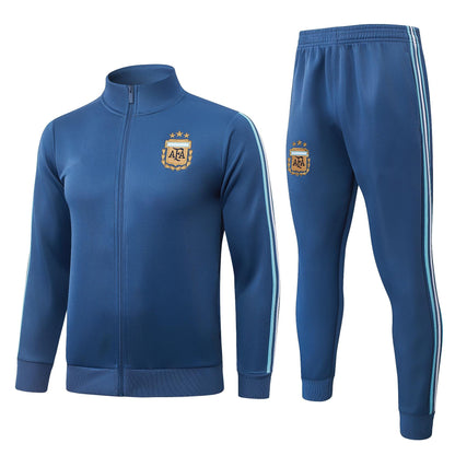 2026 Argentina Blue Full Zip Training Suit Adults Or Children