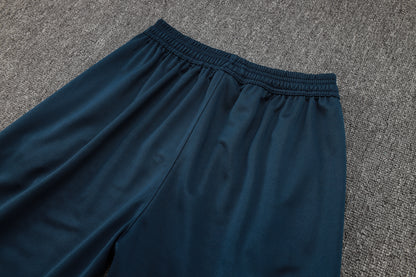 2024-25 Real Madrid White-Yellow Training Suit Kit Long zipper S-2XL