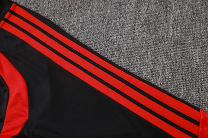 2026-27 Manchester United Black Half Zip Training Suit Adults Or Children