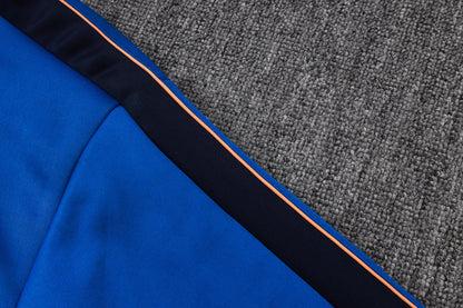 2026 France Color Blue Full Zip Training Suit Adults Or Children