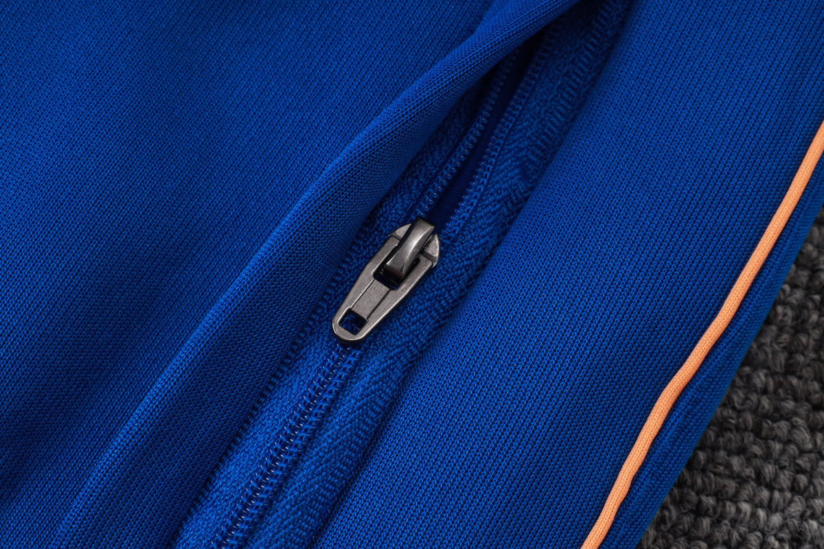 2026 France Color Blue Full Zip Training Suit Adults Or Children