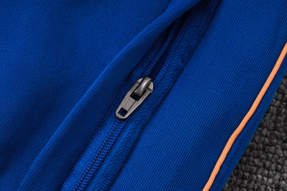 2026 France Color Blue Full Zip Training Suit Adults Or Children