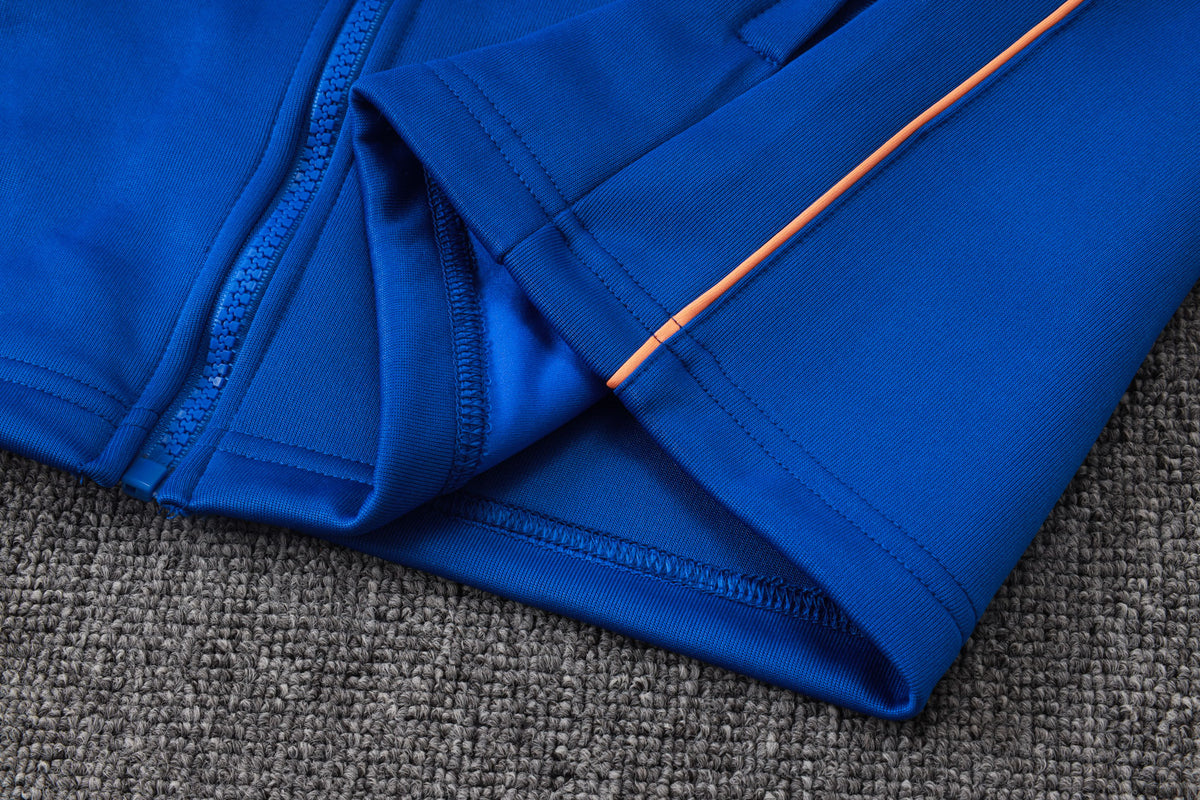 2026 France Color Blue Full Zip Training Suit Adults Or Children