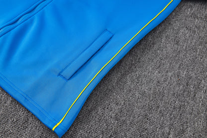 2026 Brazil Lake Blue Full Zip Training Suit Adults Or Children
