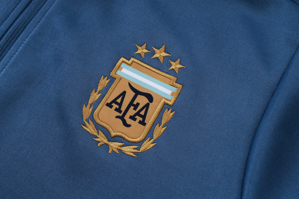 2026 Argentina Blue Full Zip Training Suit Adults Or Children