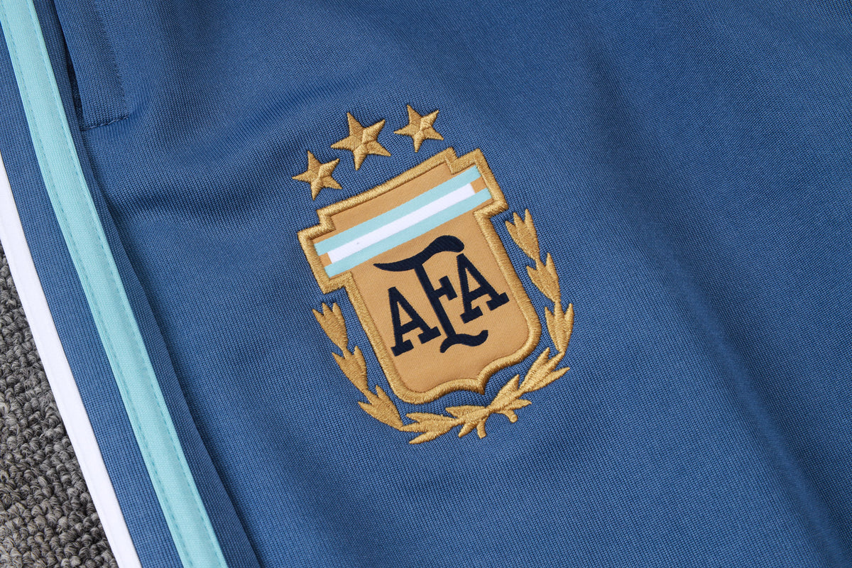 2026 Argentina Blue Full Zip Training Suit Adults Or Children