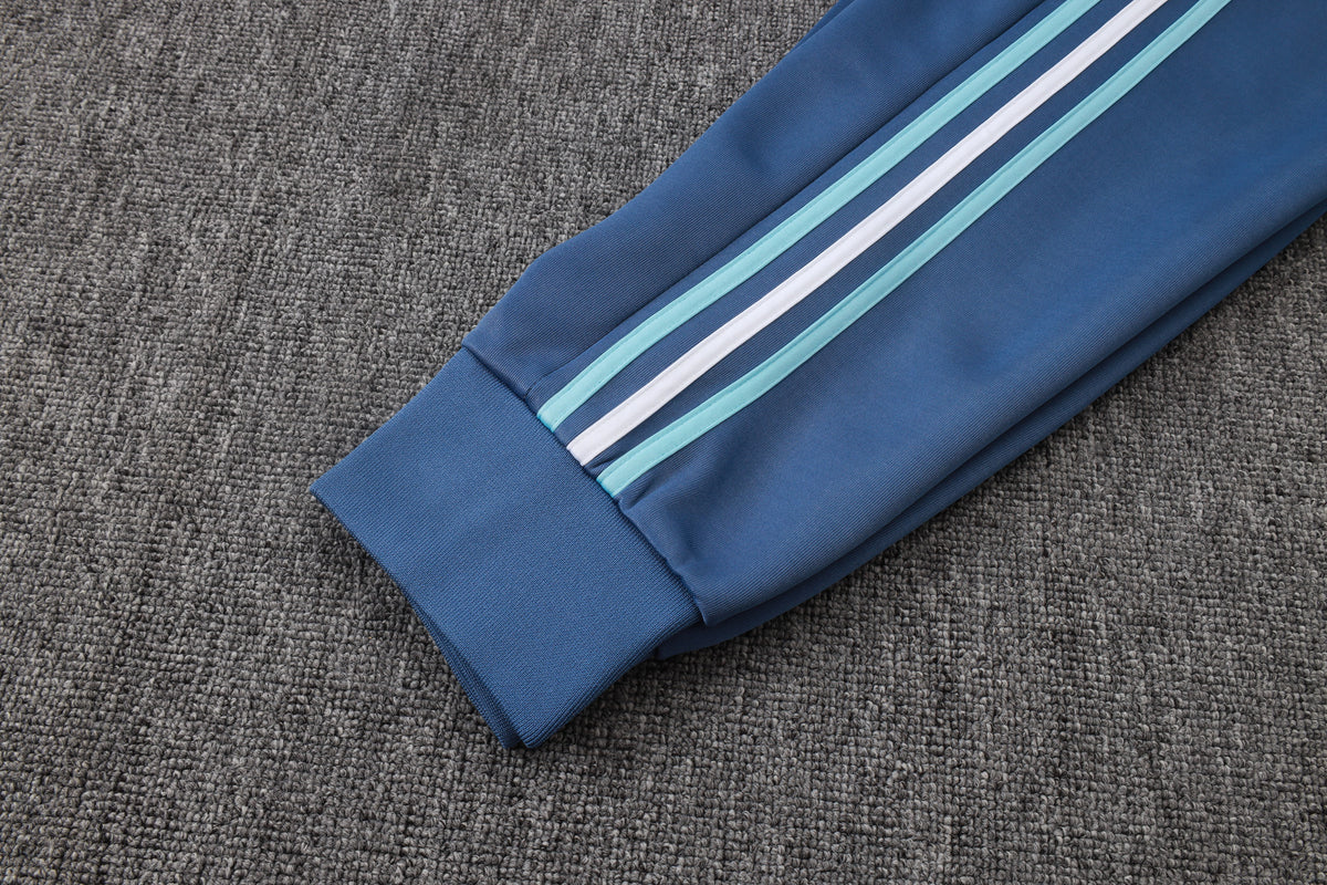2026 Argentina Blue Full Zip Training Suit Adults Or Children