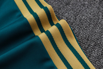 2026 Saudi Arabia Deep Green Full Zip Training Suit Adults Or Children