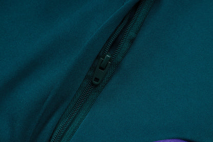 2026 Saudi Arabia Deep Green Full Zip Training Suit Adults Or Children