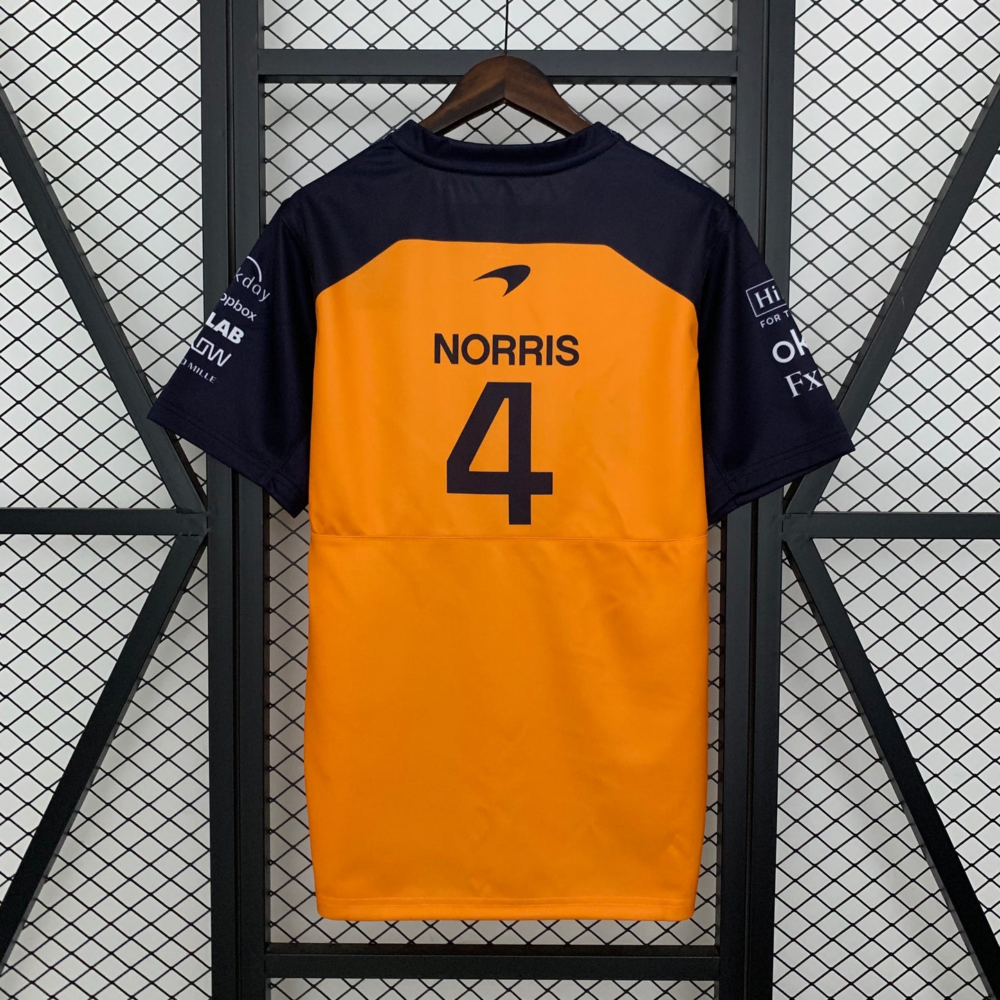 Traje de Carreras de Fórmula 1 Polo F1 McLaren 4 NORRIS 2025 Talla S-5XL