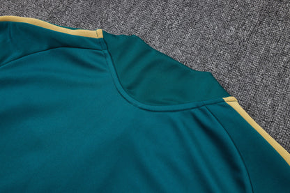 2026 Saudi Arabia Deep Green Full Zip Training Suit Adults Or Children