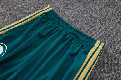 2026 Saudi Arabia Deep Green Full Zip Training Suit Adults Or Children