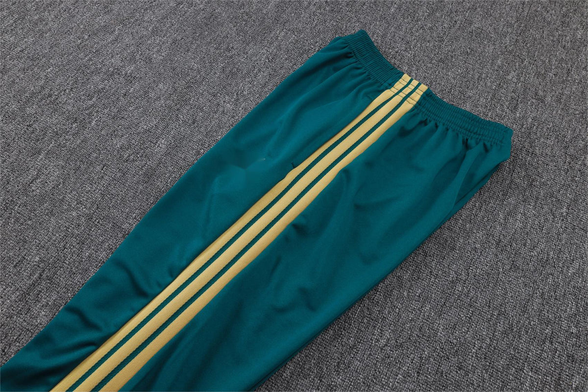 2026 Saudi Arabia Deep Green Full Zip Training Suit Adults Or Children