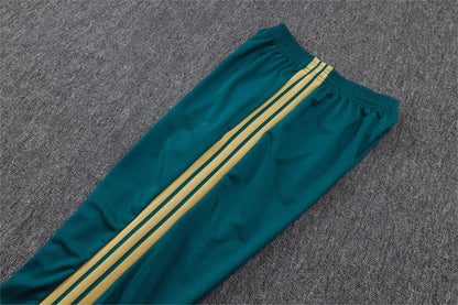 2026 Saudi Arabia Deep Green Full Zip Training Suit Adults Or Children
