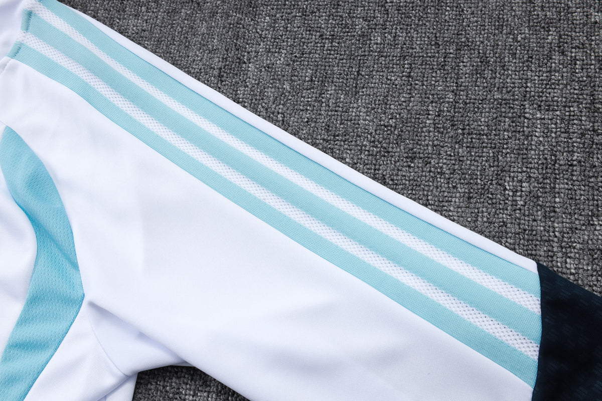 2026 Argentina White Full Zip Training Suit Adults Or Children