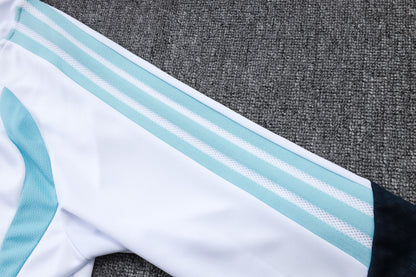 2026 Argentina White Full Zip Training Suit Adults Or Children