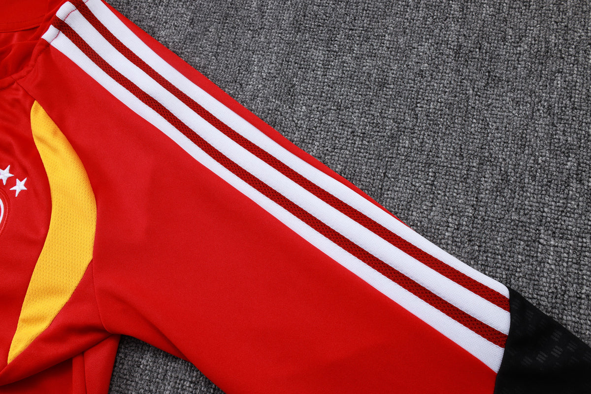 2026 Germany Red Full Zip Training Suit Adults Or Children