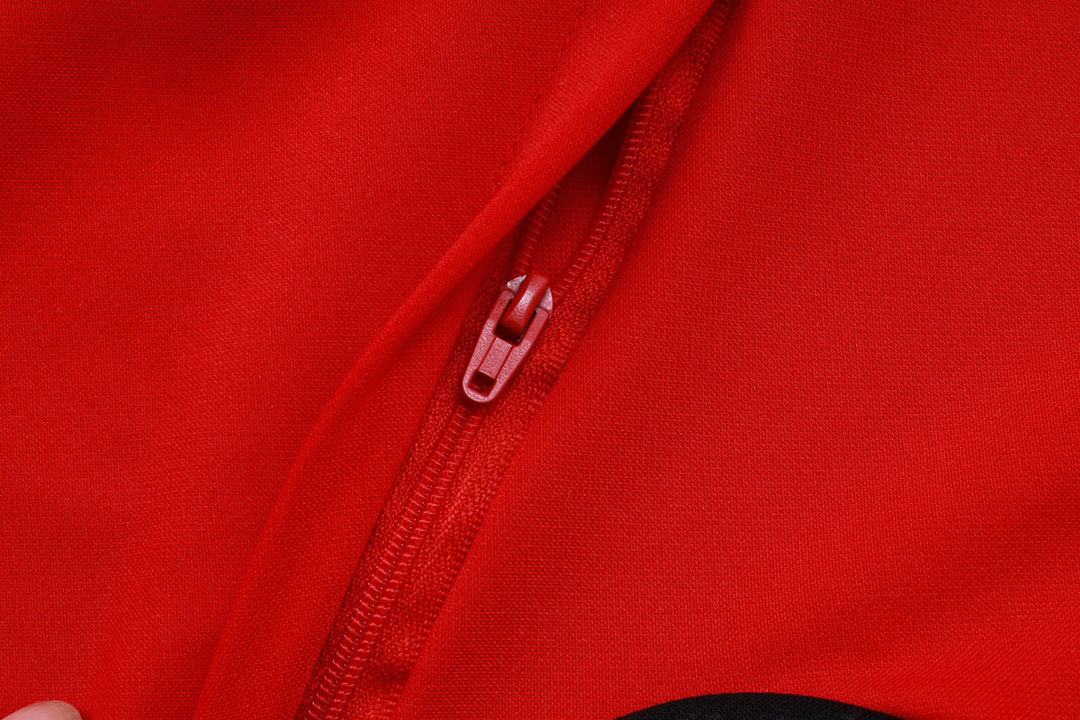 2026 Germany Red Full Zip Training Suit Adults Or Children